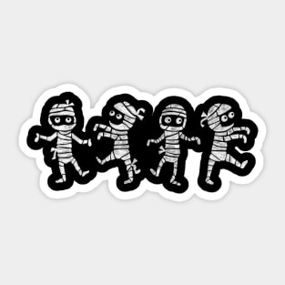 Funny mummies Sticker